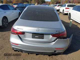 2021 Mercedes-Benz E-Class AMG E 53 with VIN W1KZF6BB6MA953017, listed as a IAAI auction lot 40640666 with 41,805 mi miles. Bid and sale history available at carsss.com. Image 16.