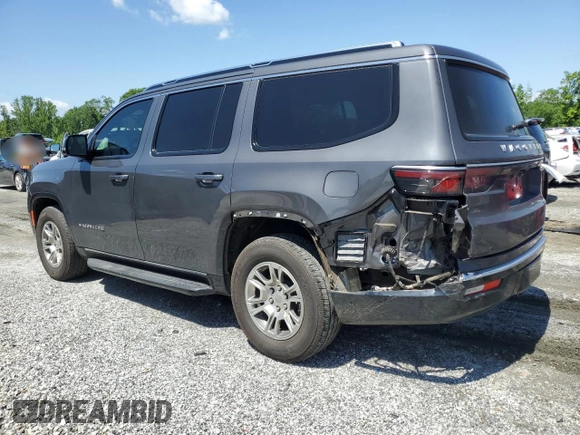 2022 Jeep Grand Wagoneer с VIN 1C4SJUAT9NS202210, выставлен на аукционе Copart как лот 57844125 с пробегом 75 047 миль миль и Списание • Salvage title. История ставок и продаж доступна на DreamBid. Изображение 2.