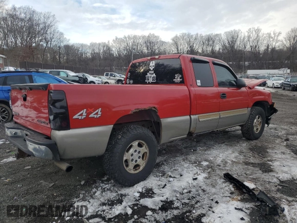 2003 Chevrolet Silverado 1500 with VIN 2GCEK19T231143088, listed as a Copart auction lot 41640365 with 0 mi miles and Salvage Title. Bid and sale history available at carsss.com. Image 3.