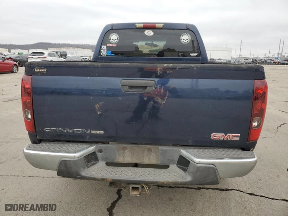 2007 GMC Canyon SLE1 with VIN 1GTDS13E178129031, listed as a Copart auction lot 44825775 with 249,940 mi miles and Clean Title. Bid and sale history available at carsss.com. Image 6.