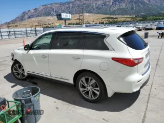 2015 Infiniti QX60 with VIN 5N1AL0MM5FC511828, listed as a Copart auction lot 64392735 with 111,444 mi miles and Salvage title. Bid and sale history available at DreamBid. Image 2.