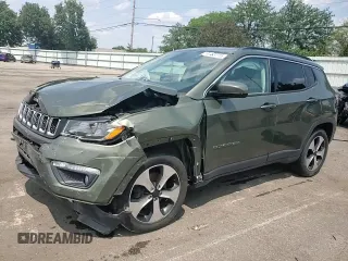 2017 Jeep Compass Latitude с VIN 3C4NJDBB2HT656434, выставлен на аукционе Copart как лот 60483215 с пробегом 75 781 миль миль и Списание • Salvage title. История ставок и продаж доступна на DreamBid. Изображение 14.
