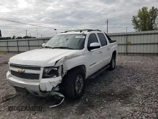 2008 Chevrolet Avalanche 3LT with VIN 3GNEC12058G107592, listed as a Copart auction lot 73530484 with Not provided miles and Salvage title. Bid and sale history available at DreamBid. Image 11.