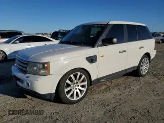 2008 Land Rover Range Rover Sport SC with VIN SALSH23498A134080, listed as a Copart auction lot 48410125 with 156,093 mi miles and Clean Title. Bid and sale history available at carsss.com. Image 1.