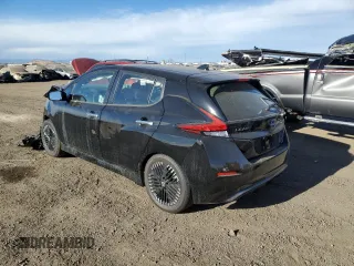 2025 Nissan LEAF SV Plus with VIN 1N4CZ1CV6SC562363, listed as a Copart auction lot 85670494 with Not Provided miles and Salvage Title. Bid and sale history available at carsss.com. Image 2.