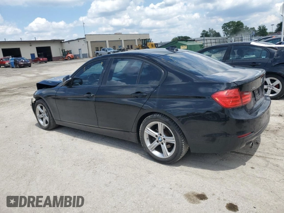 2014 BMW 3 Series 320i xDrive with VIN WBA3C3G51ENS72023, listed as a Copart auction lot 58595225 with 104,315 mi miles and Salvage title. Bid and sale history available at DreamBid. Image 2.