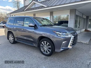 2017 Lexus LX with VIN JTJHY7AX6H4242003, listed as a IAAI auction lot 41761727 with 115,344 mi miles. Bid and sale history available at carsss.com. Image 1.