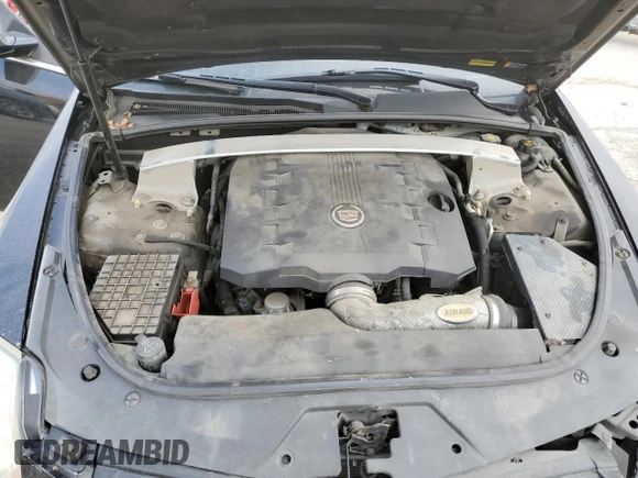 2011 Cadillac CTS Premium with VIN 1G6DS1ED8B0108062, listed as a Copart auction lot 48859365 with 128,965 mi miles and Salvage title. Bid and sale history available at DreamBid. Image 11.