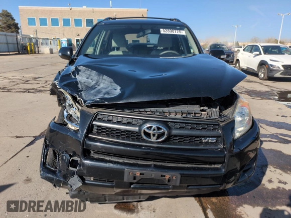 2010 Toyota RAV4 with VIN 2T3BK4DV3AW033796, listed as a Copart auction lot 52890725 with 203,945 mi miles and Salvage Title. Bid and sale history available at carsss.com. Image 5.