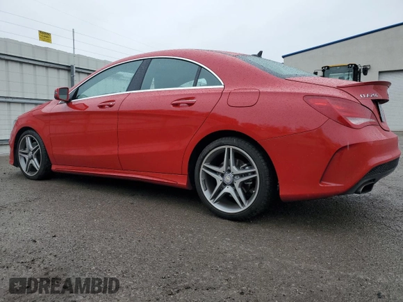 2015 Mercedes-Benz CLA 250 with VIN WDDSJ4EB4FN255498, listed as a Copart auction lot 43660744 with 40,809 mi miles and . Bid and sale history available at DreamBid. Image 2.