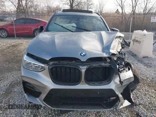 2020 BMW X3 M with VIN 5YMTS0C08L9B53531, listed as a IAAI auction lot 41059088 with 1 mi miles. Bid and sale history available at carsss.com. Image 12.