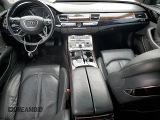 2015 Audi A8 4.0T with VIN WAU32AFD6FN037523, listed as a Copart auction lot 59757555 with 146,463 mi miles and Clean title. Bid and sale history available at DreamBid. Image 8.