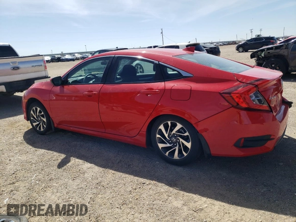 2017 Honda Civic EX with VIN 2HGFC2F88HH557595, listed as a Copart auction lot 50306945 with 68,607 mi miles and Salvage Title. Bid and sale history available at DreamBid. Image 2.