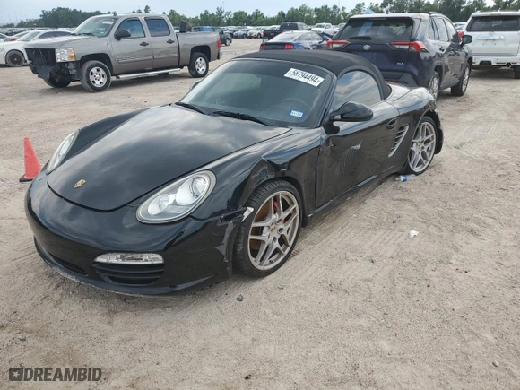 2012 Porsche Boxster S with VIN WP0CB2A8XCS730062, listed as a Copart auction lot 58794494 with 112,660 mi miles and Salvage Title. Bid and sale history available at carsss.com. Image 1.