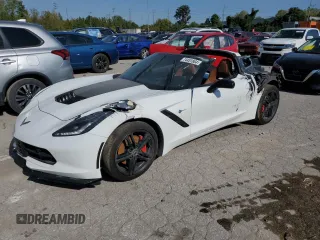 2016 Chevrolet Corvette 2LT with VIN 1G1YD2D73G5123646, listed as a Copart auction lot 74451864 with Not provided miles and Salvage title. Bid and sale history available at DreamBid. Image 1.