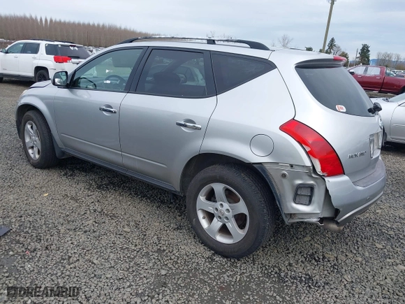 2003 Nissan Murano SL with VIN JN8AZ08WX3W219850, listed as a IAAI auction lot 41629758 with 191,117 mi miles. Bid and sale history available at carsss.com. Image 3.
