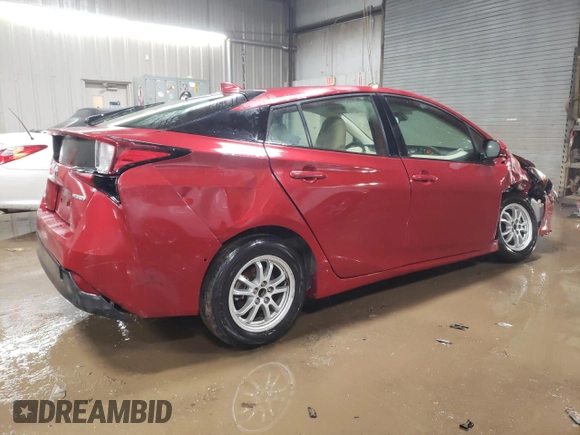 2019 Toyota Prius L Eco z VIN JTDKARFUXK3075083, wystawiony jako Copart lot #43968505 z przebiegiem 72 396 mil mil oraz Szkoda całkowita • Salvage title. Historia ofert i sprzedaży dostępna na DreamBid. Obrazek 3.