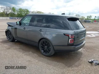 2018 Land Rover Range Rover HSE z VIN SALGS2SV1JA397462, wystawiony jako IAAI lot #42166558 z przebiegiem 55 421 mil mil oraz . Historia ofert i sprzedaży dostępna na DreamBid. Obrazek 3.