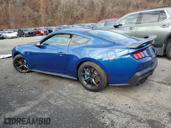 2024 Ford Mustang Dark Horse with VIN 1FA6P8R02R5502375, listed as a Copart auction lot 82881654 with 0 mi miles and Salvage Title. Bid and sale history available at carsss.com. Image 2.
