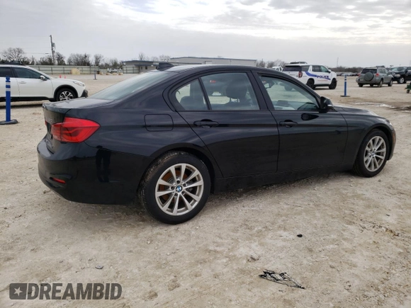 2018 BMW 3 Series 320i with VIN WBA8E1G53JNU93251, listed as a Copart auction lot 44211855 with 51,692 mi miles and Salvage Title. Bid and sale history available at carsss.com. Image 3.
