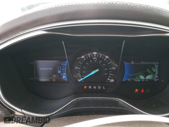 2017 Ford Fusion Titanium with VIN 3FA6P0SU8HR297879, listed as a Copart auction lot 57278235 with 145,923 mi miles and Salvage title. Bid and sale history available at DreamBid. Image 9.