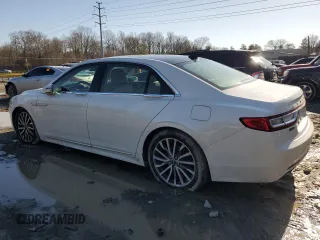 2020 Lincoln Continental Standard with VIN 1LN6L9VKXL5604772, listed as a Copart auction lot 44309085 with 90,010 mi miles and Salvage Title. Bid and sale history available at carsss.com. Image 2.