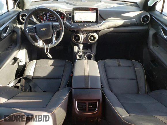 2023 Chevrolet Blazer Premier with VIN 3GNKBLRS3PS132446, listed as a Copart auction lot 80819214 with 7,852 mi miles and Salvage title. Bid and sale history available at DreamBid. Image 8.