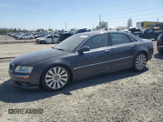 2005 Audi A8 4.2L z VIN WAULL44E55N009656, wystawiony jako Copart lot #51908155 z przebiegiem 133 848 mil mil oraz Szkody całkowita. Historia ofert i sprzedaży dostępna na DreamBid. Obrazek 1.