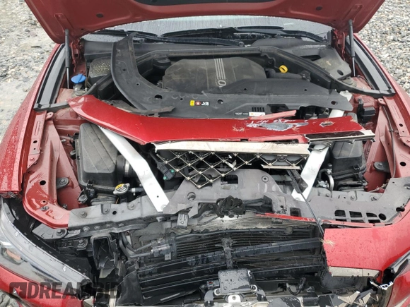 2019 Genesis G70 Dynamic with VIN KMTG34LE2KU021837, listed as a Copart auction lot 57754815 with 41,586 mi miles and Salvage title. Bid and sale history available at DreamBid. Image 11.