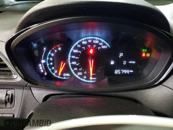2016 Chevrolet Spark LS with VIN KL8CB6SA1GC624150, listed as a Copart auction lot 50249095 with 85,799 mi miles and Salvage Title. Bid and sale history available at carsss.com. Image 9.