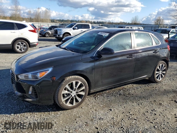 2018 Hyundai Elantra GT with VIN KMHH35LE8JU028763, listed as a Copart auction lot 79404544 with 45,838 mi miles and Salvage Title. Bid and sale history available at carsss.com. Image 1.