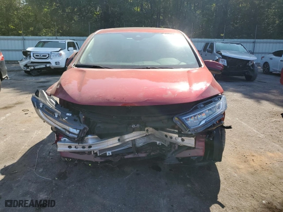 2024 Honda Odyssey Touring with VIN 5FNRL6H80RB022350, listed as a Copart auction lot 69169804 with 4,516 mi miles and Salvage Title. Bid and sale history available at carsss.com. Image 5.
