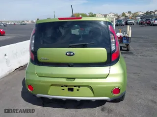 2018 Kia Soul + with VIN KNDJP3A59J7890907, listed as a IAAI auction lot 41916989 with 122,957 mi miles. Bid and sale history available at carsss.com. Image 18.