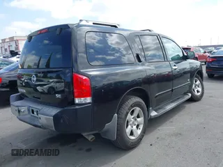2006 Nissan Armada LE z VIN 5N1AA08A16N710269, wystawiony jako IAAI lot #42250893 z przebiegiem 154 877 mil mil oraz . Historia ofert i sprzedaży dostępna na DreamBid. Obrazek 4.