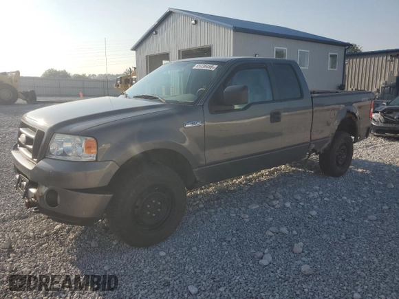 2007 Ford F-150 STX with VIN 1FTRX14W87FB44328, listed as a Copart auction lot 65036455 with 102,334 mi miles and Clean title. Bid and sale history available at DreamBid. Image 1.
