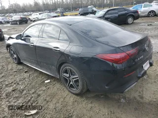 2024 Mercedes-Benz CLA 250 with VIN W1K5J4HB5RN454962, listed as a Copart auction lot 42414615 with 13,443 mi miles and Salvage title. Bid and sale history available at DreamBid. Image 2.