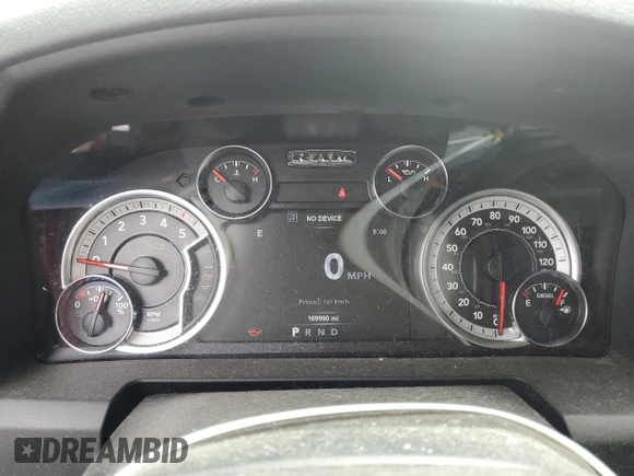 2017 Ram 1500 Big Horn with VIN 1C6RR7LM2HS878833, listed as a Copart auction lot 55676235 with 169,990 mi miles and Clean title. Bid and sale history available at DreamBid. Image 9.