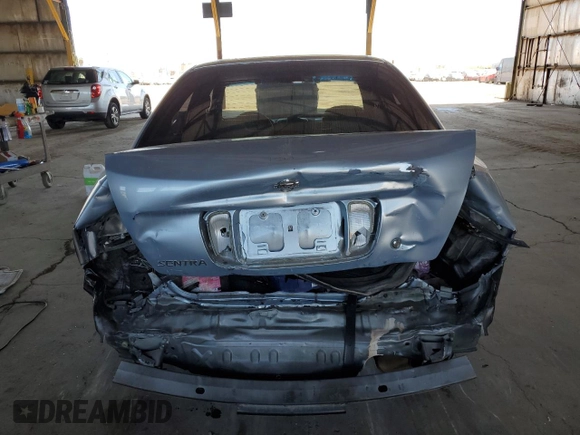 2000 Nissan Sentra XE with VIN 3N1CB51DXYL353188, listed as a Copart auction lot 56490115 with 190,643 mi miles and Salvage title. Bid and sale history available at DreamBid. Image 6.