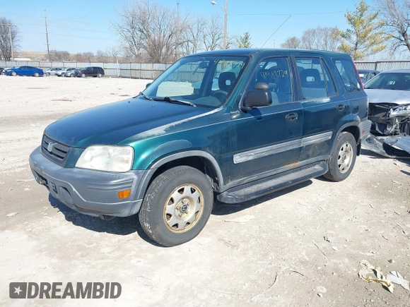 1999 Honda CR-V LX with VIN JHLRD2844XC001615, listed as a IAAI auction lot 41908729 with 269,189 mi miles. Bid and sale history available at carsss.com. Image 2.