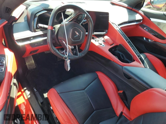 2020 Chevrolet Corvette 3LT with VIN 1G1Y82D49L5116656, listed as a Copart auction lot 74522944 with 0 mi miles and Salvage Title. Bid and sale history available at carsss.com. Image 8.