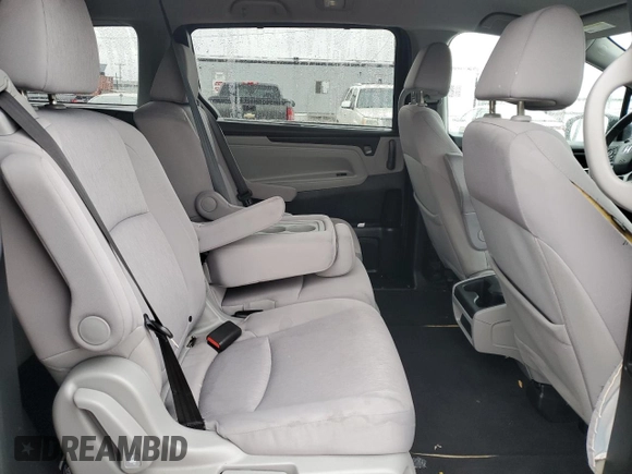 2020 Honda Odyssey EX with VIN 5FNRL6H56LB017408, listed as a Copart auction lot 44241645 with 75,520 mi miles and Salvage Title. Bid and sale history available at DreamBid. Image 11.