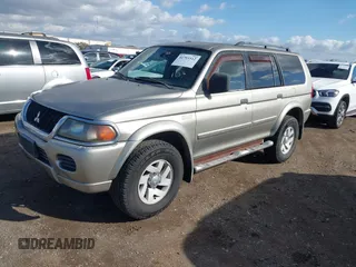 2002 Mitsubishi Montero Sport XLS with VIN JA4MT31R12P008023, listed as a IAAI auction lot 41753312 with 177,784 mi miles. Bid and sale history available at carsss.com. Image 2.