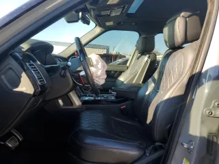 2020 Land Rover Range Rover SV Autobiography Dynamic with VIN SALGW2RE9LA598992, listed as a Copart auction lot 80763454 with 53,514 mi miles and Salvage title. Bid and sale history available at DreamBid. Image 7.