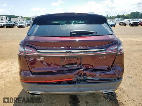 2019 Lincoln Nautilus Reserve with VIN 2LMPJ6LP7KBL61802, listed as a Copart auction lot 64099465 with 57,222 mi miles and Salvage title. Bid and sale history available at DreamBid. Image 6.