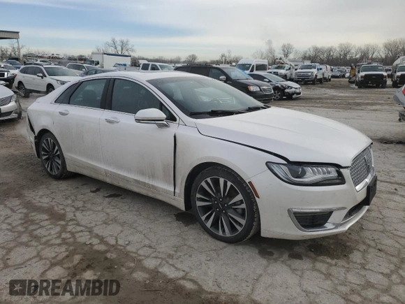 2018 Lincoln MKZ Reserve with VIN 3LN6L5F92JR602075, listed as a Copart auction lot 48020055 with 53,212 mi miles and Salvage Title. Bid and sale history available at DreamBid. Image 4.