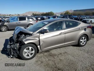 2015 Hyundai Elantra SE z VIN 5NPDH4AE7FH648622, wystawiony jako Copart lot #50572715 z przebiegiem 76 807 mil mil oraz Szkoda całkowita • Salvage title. Historia ofert i sprzedaży dostępna na DreamBid. Obrazek 1.