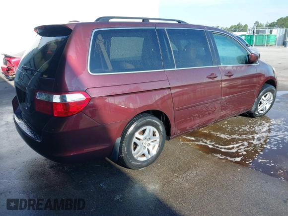 2007 Honda Odyssey EX-L z VIN 5FNRL387X7B416523, wystawiony jako IAAI lot #42245359 z przebiegiem 224 645 mil mil oraz . Historia ofert i sprzedaży dostępna na DreamBid. Obrazek 4.