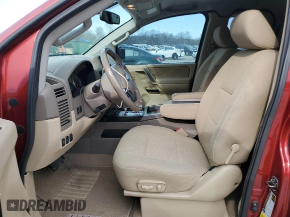 2014 Nissan Titan SV with VIN 1N6AA0CAXEN514113, listed as a Copart auction lot 53114095 with 32,135 mi miles and Salvage title. Bid and sale history available at DreamBid. Image 7.
