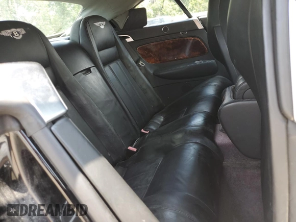 2007 Bentley Continental GT with VIN SCBDR33W97C045720, listed as a Copart auction lot 56370245 with 47,350 mi miles and Salvage Title. Bid and sale history available at DreamBid. Image 10.