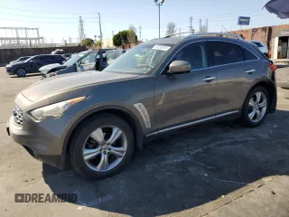 2009 Infiniti FX35 with VIN JNRAS18U59M102900, listed as a Copart auction lot 49550615 with 258,370 mi miles and Salvage Title. Bid and sale history available at carsss.com. Image 1.